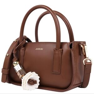 Jason Wu Structured Mini Bag with Removable Crossbody Strap & JW Charm